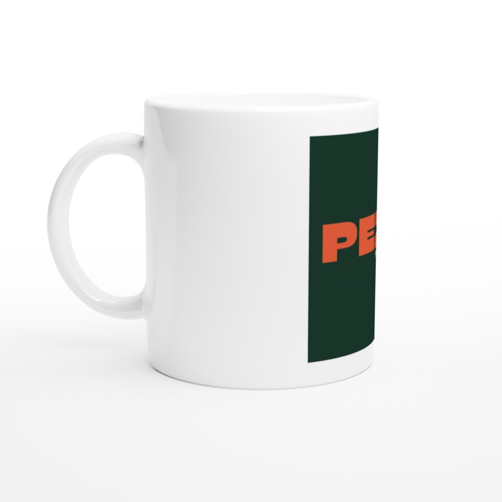 11oz Ceramic Mug Ceramic White